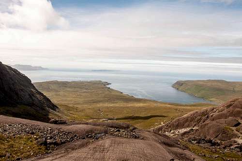 Loch Brittle from Sgurr Alasdair route