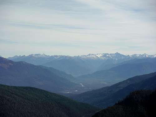 Looking into the Skagit River Valley
