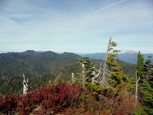 More fall colors and summit views