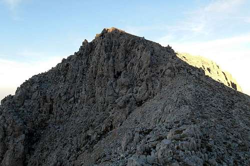 The summit (from the southeast ridge)