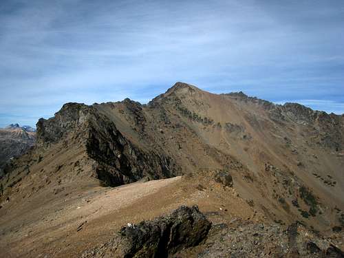 Abernathy Peak and its south ridge