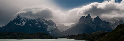 Cerros Paine grande and Cuernos del Paine
