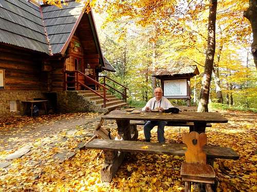 Mount Magura Wątkowska - Our hike – October 12, 2014