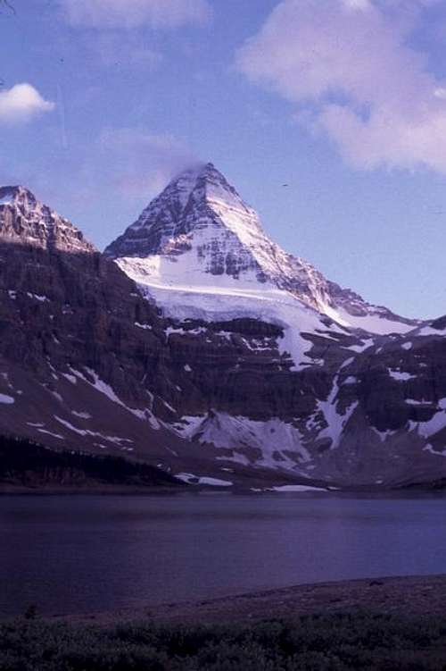 Mt. Assiniboine and with Lake...