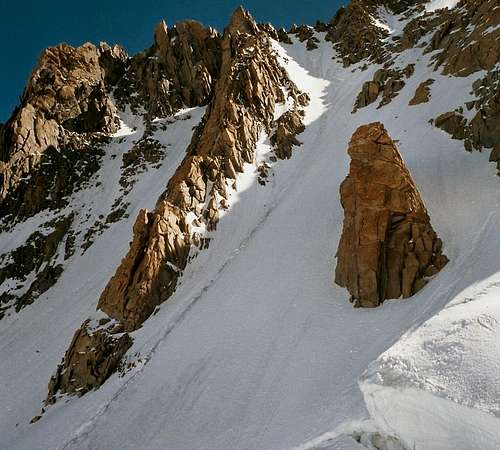 Èperon Gousseault - the second ridge