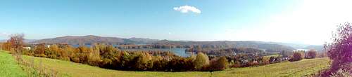 Autumn by Lake Solina
