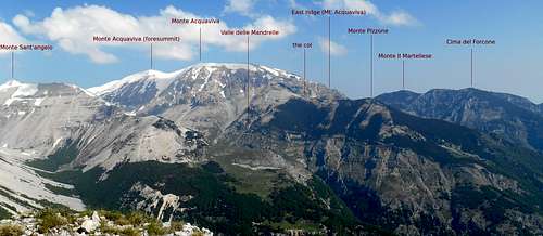 Panorama Majella- Monte Pizzone