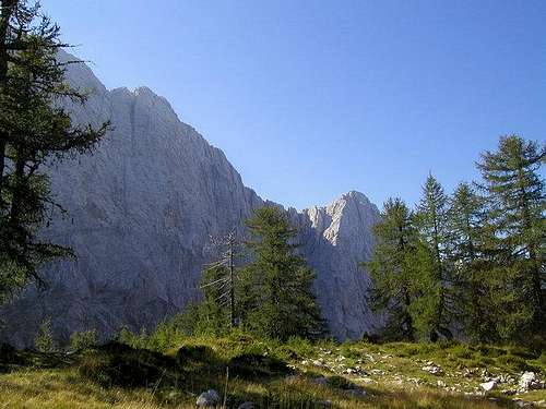 The north face of Travnik (on...