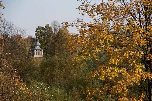 Swiatkowa Mala tserkva in fall scenery