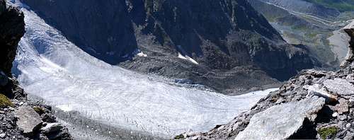 Mont Cordine Valsorey Glacier