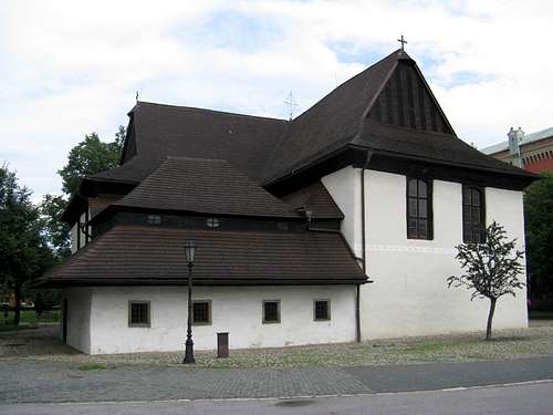 Wooden church in Kežmarok