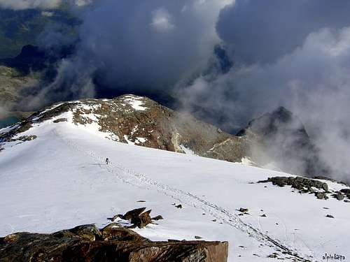 Monte Nevoso Normal route