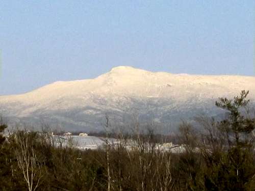 The Chin of Mt. Mansfield as...