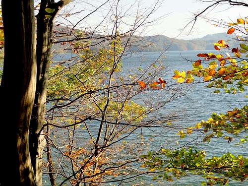 Autumn by Lake Solina