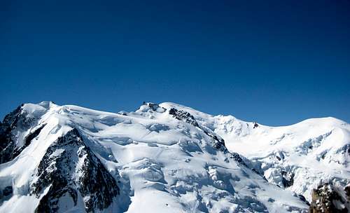 Mont Blanc du Tacul - Mont Maudit - Mont Blanc - Dôme du Goûter