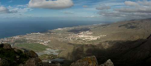 The west coast of Tenerife