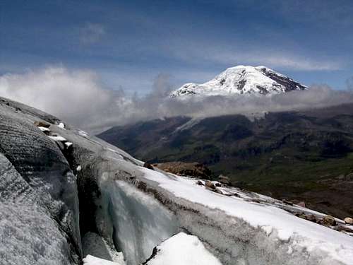 Chimborazo as seen from...
