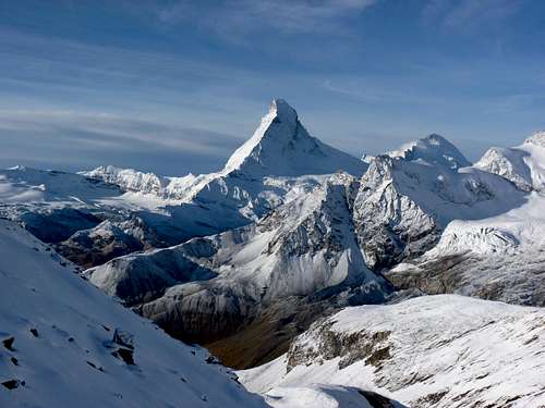 Matterhorn from close to Platthorn