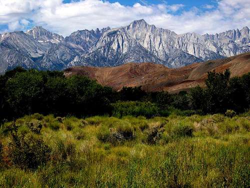 The Langley,Lone Pine Peak and Whitney Massif