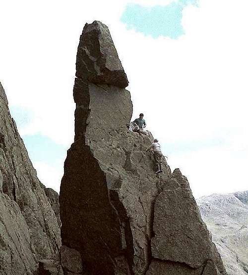 An ascent of Napes Needle