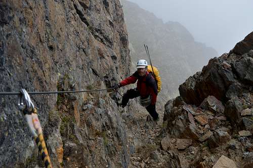 Jagihorn via ferrata