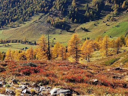 Faschaun valley in autumn