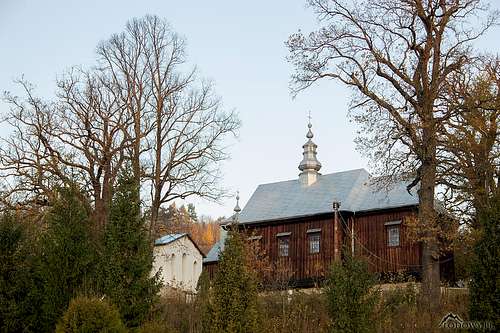 Wooden church in Gorzanka