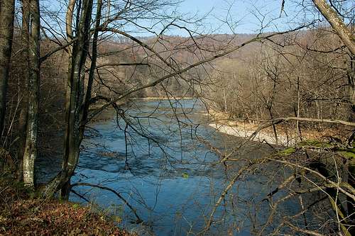 San river at Krywe