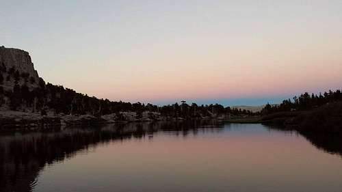 Sunset at Long Lake