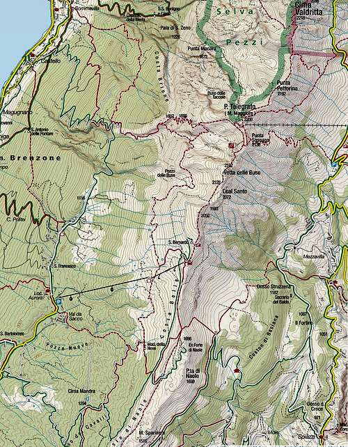 Cima Valdritta map 2