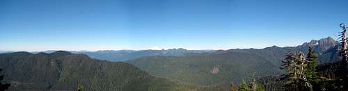 Meadow Mountain west summit - north pano