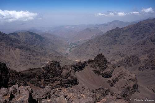 Summit view North to Imlil