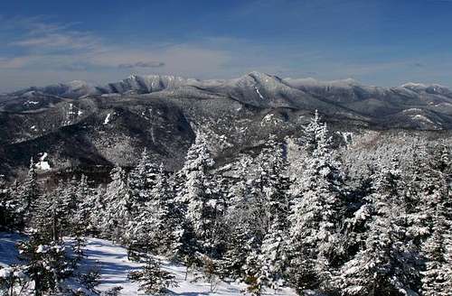 View west from Mt Chocorua,...