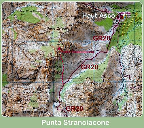 Stranciacone map
