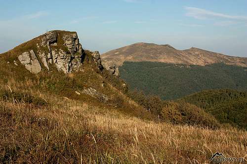 Mount Tarnica in morning sun