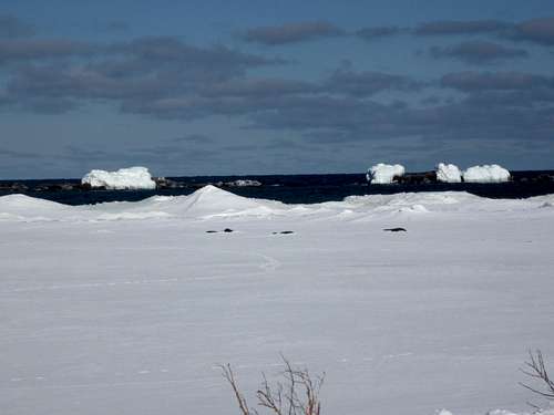 Lake Superior in Late Winter