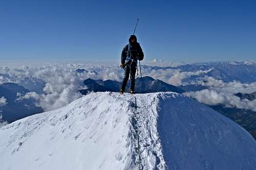 Castor summit 4223m