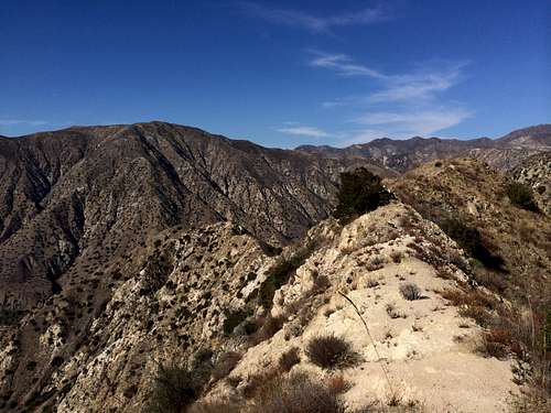 Along the ridge, Contemplation Trail