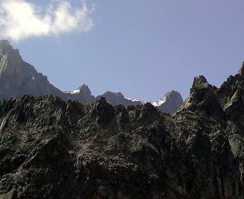 Descending from Bivacco Fiorio <i> 2724 m</i>...