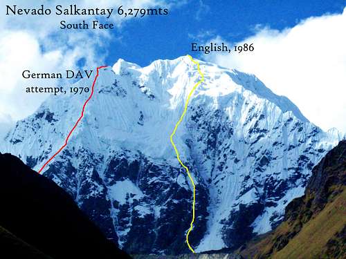 Salkantay South Face
