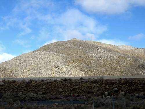 Sugarloaf (Carson City) 5,933' from the south