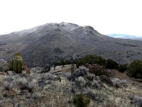 Petersen Range from Red Rock
