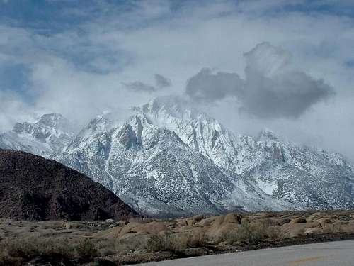 Lone Pine Peak from the...
