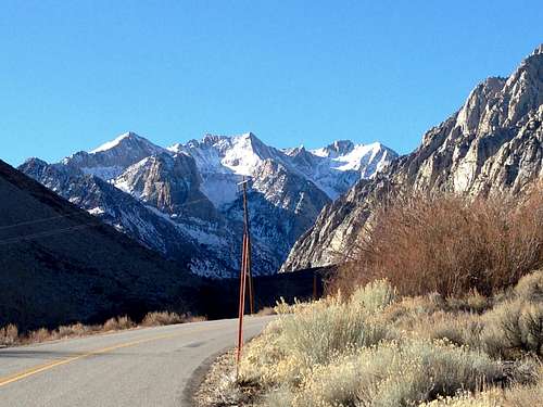 Eastern Sierra Nevada Winter Road Trip