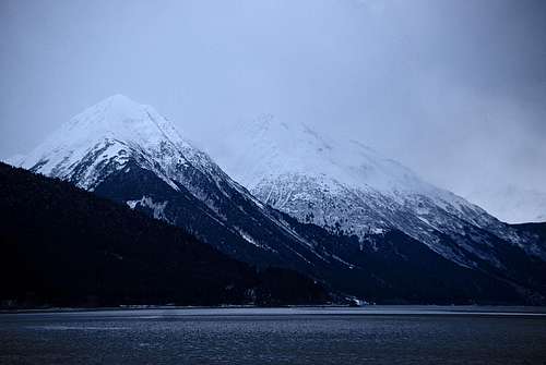 Chugach Mountains, Alaska: December 28th 2014