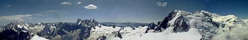 Mountain Area Mont Blanc