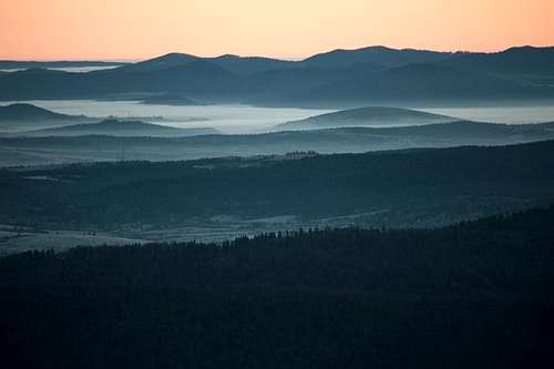 Bieszczady at dawn