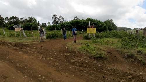 Terevaka Trailhead