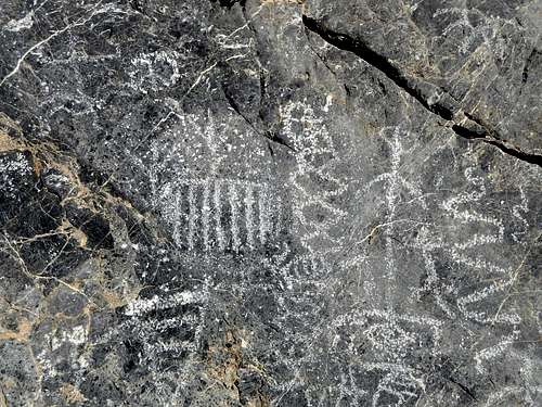 Titus Canyon Petroglyphs