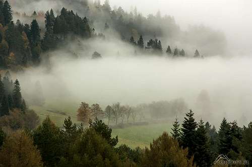 Misty Spis highlands